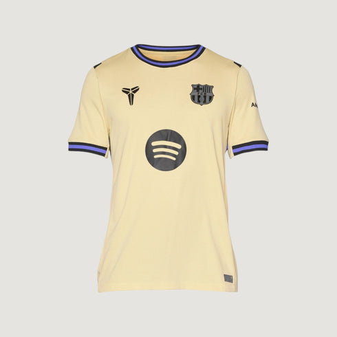 FC Barcelone – Maillot Extérieur 25/26 - Beige & Bleu